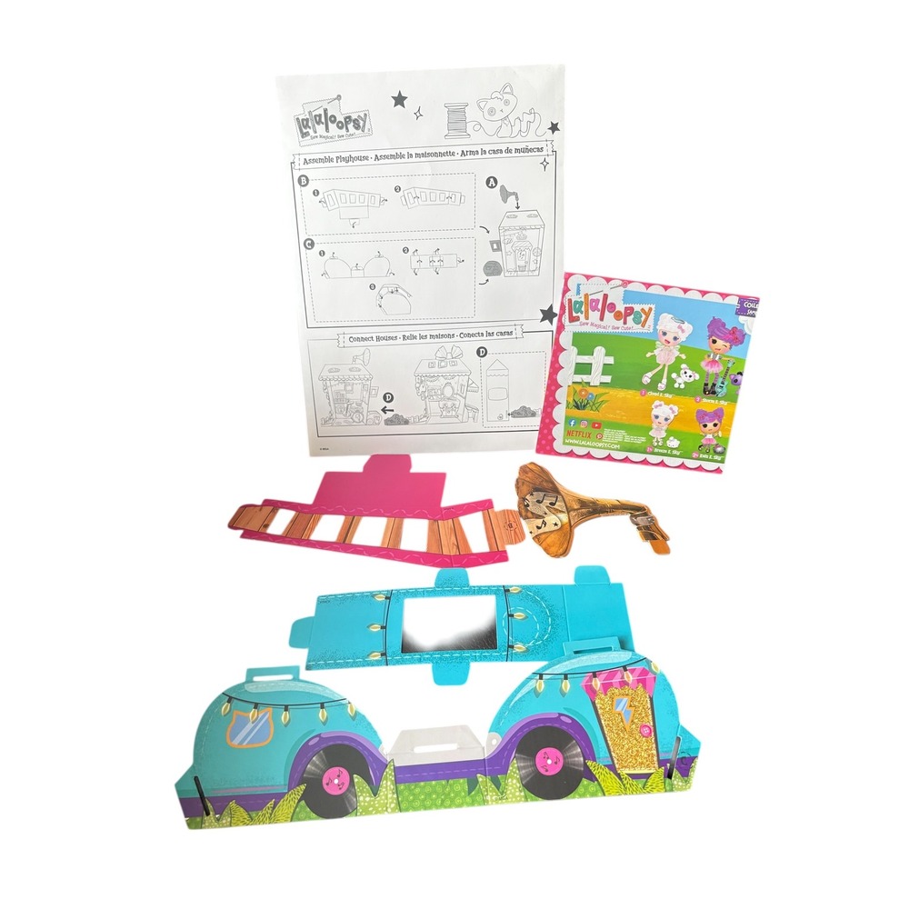 Lalaloopsy Storm E Sky‎ Playhouse House Set Cardboard Build Kit w Instructions